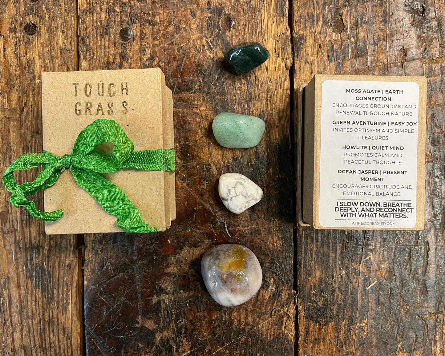 Touch Grass Crystal Box