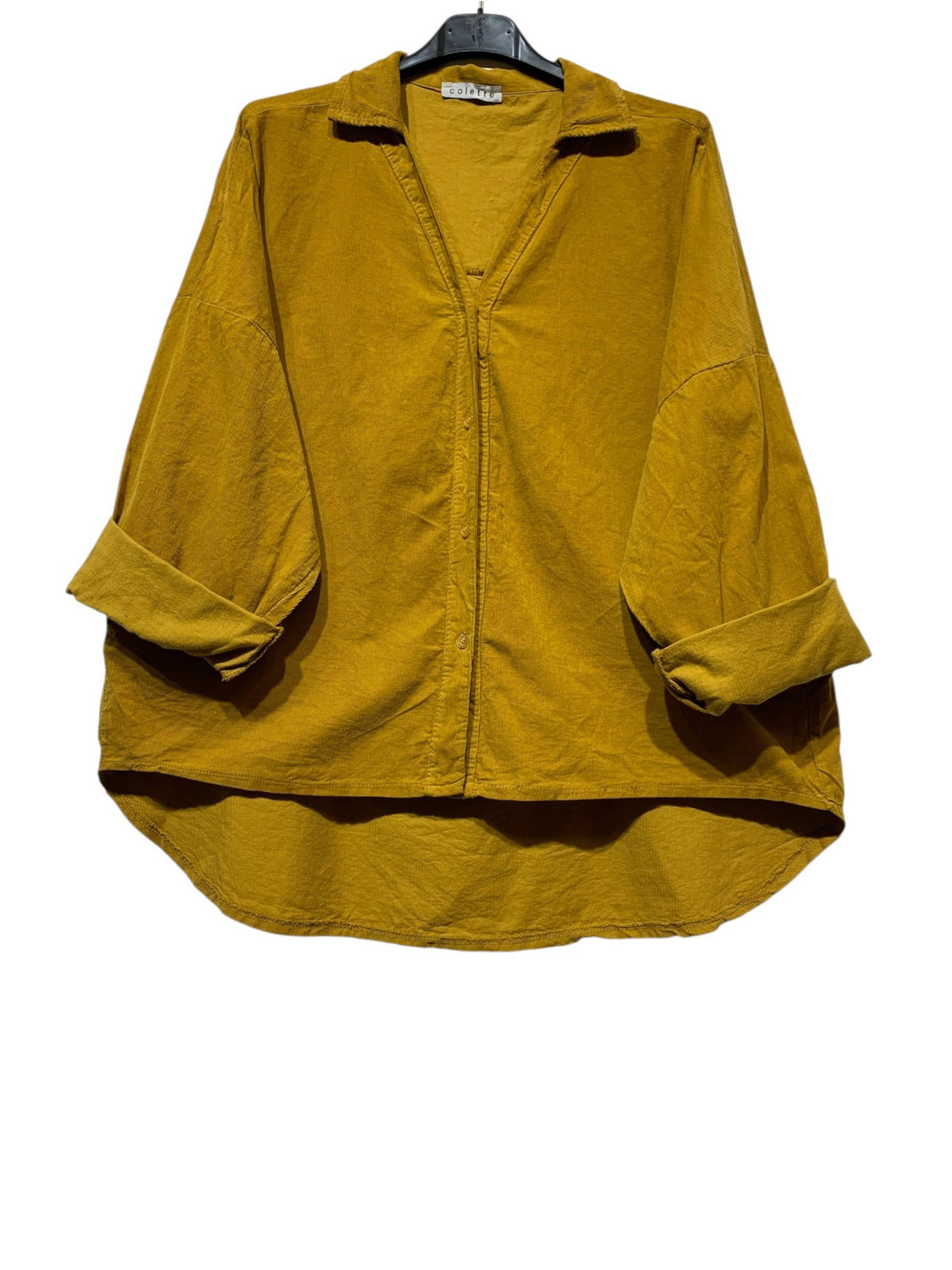 100% Cotton Fine-Wale Corduroy Shirt | Multiple Color Options