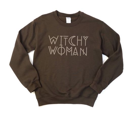 WITCHY WOMAN CREWNECK SWEATSHIRT