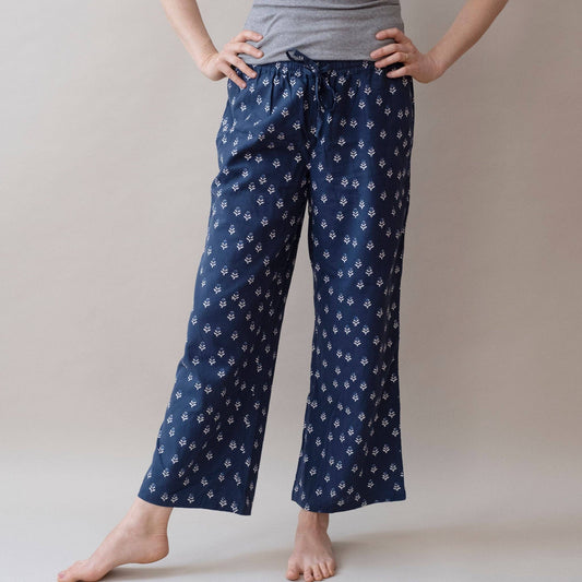 Odessa Pants- Tulip Blue Navy