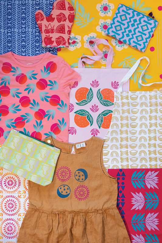 Art of Fabric Block Printing by Andria Green