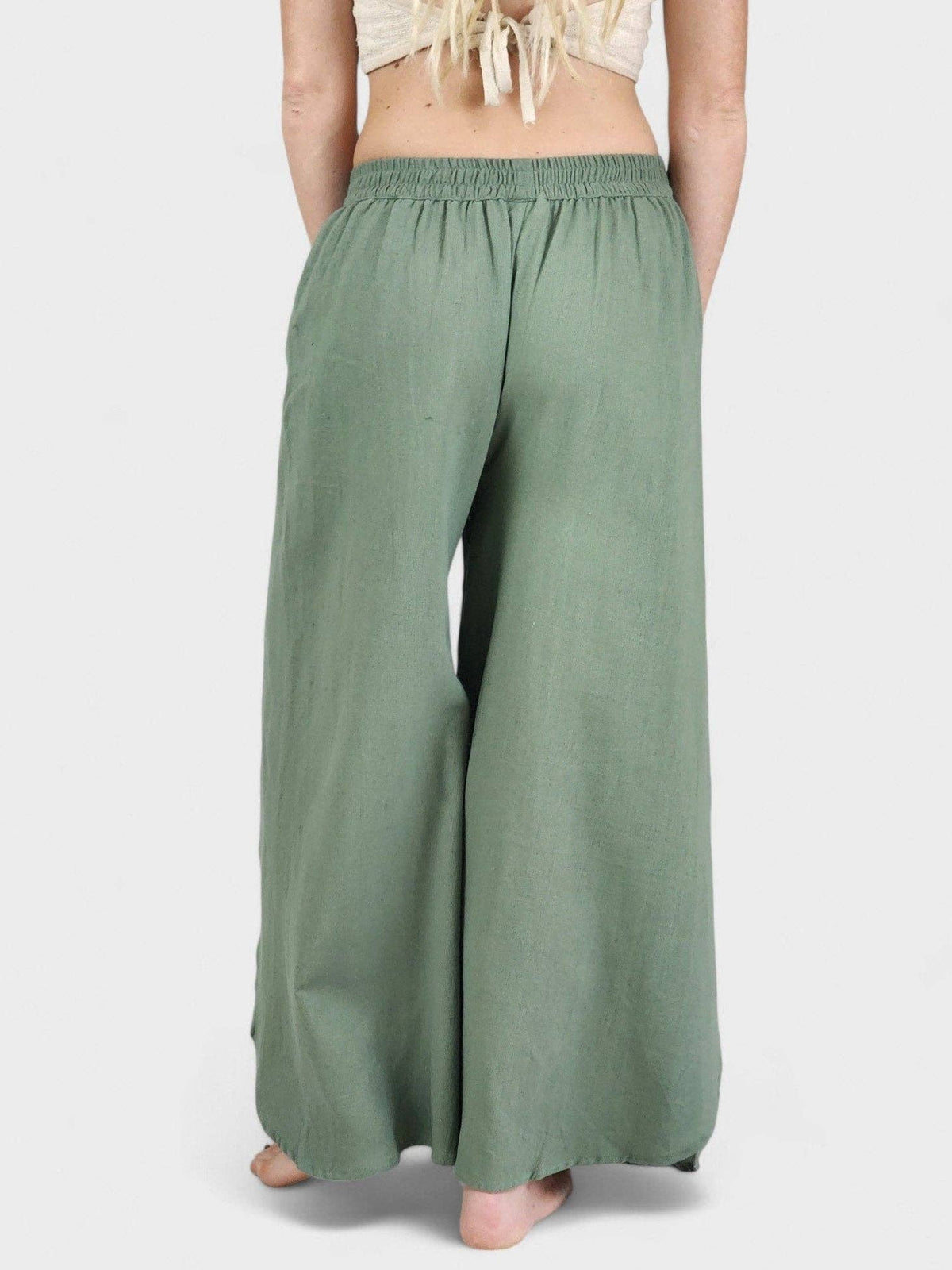 Jute Fly Away Trousers (Sage)