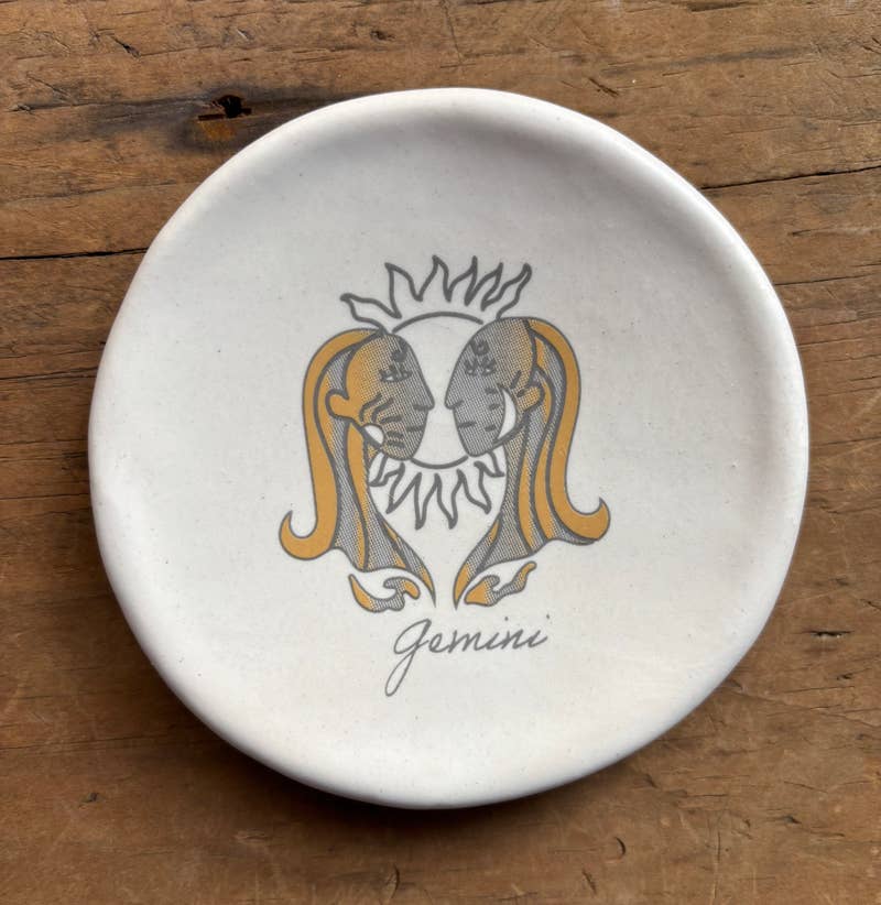 Round Dish: Zodiac & Astrological signs