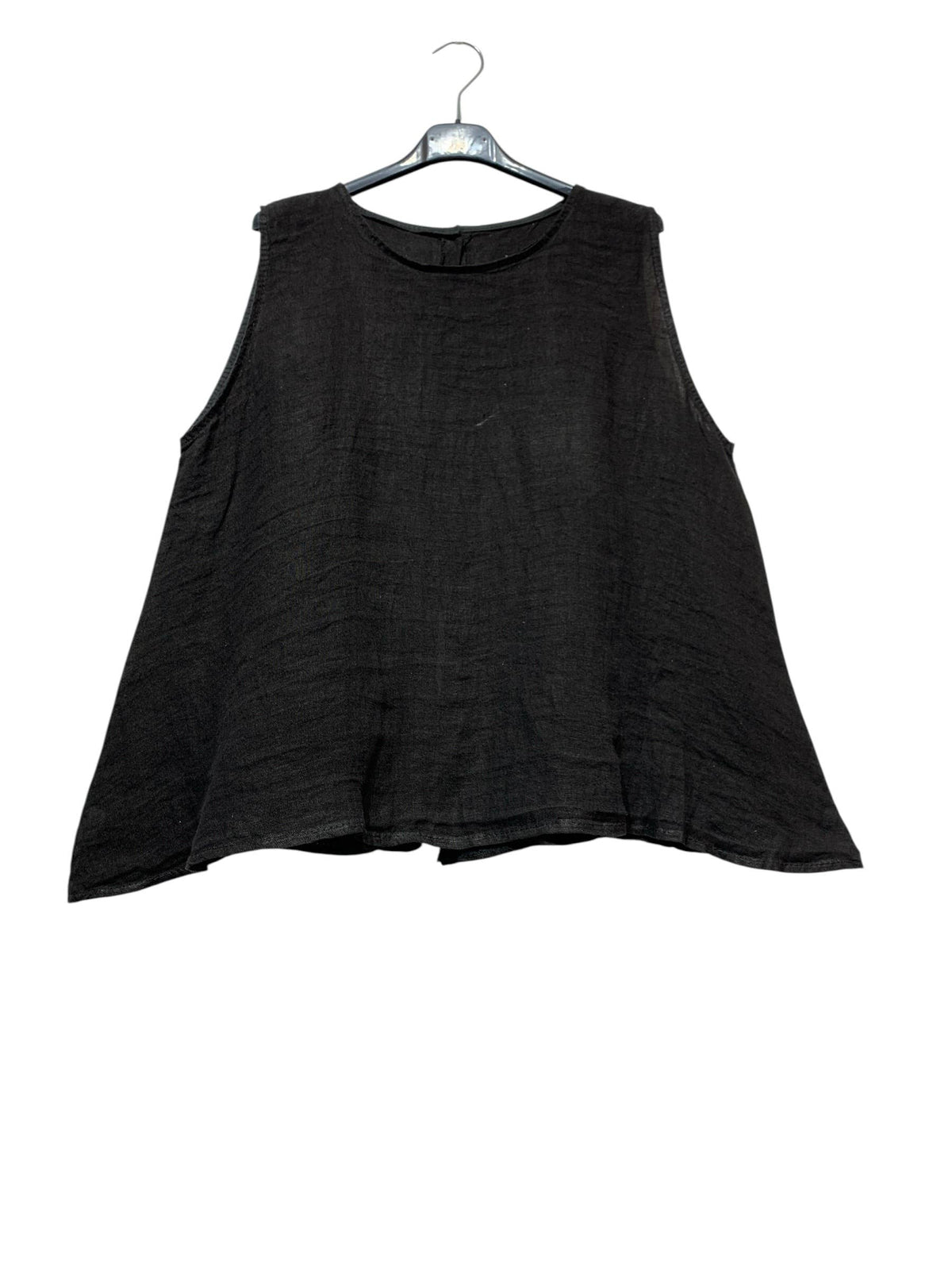 Reversible Linen Top or Vest with Mother-of-Pearl Buttons | Multiple Colors Available