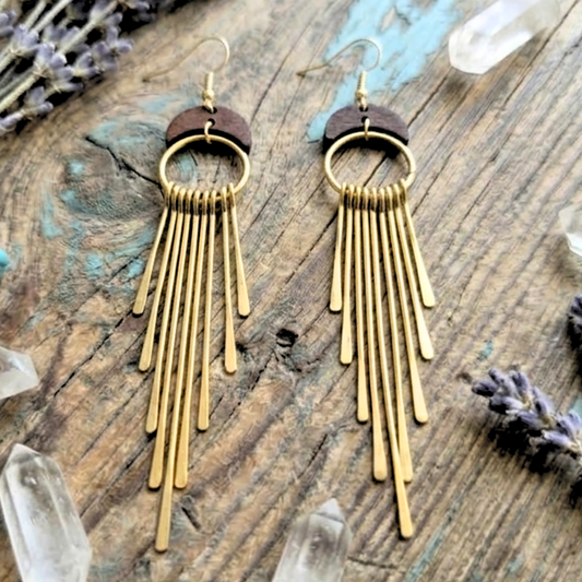 The Solstice Fringe Duster Earrings
