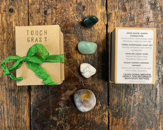 Touch Grass Crystal Box