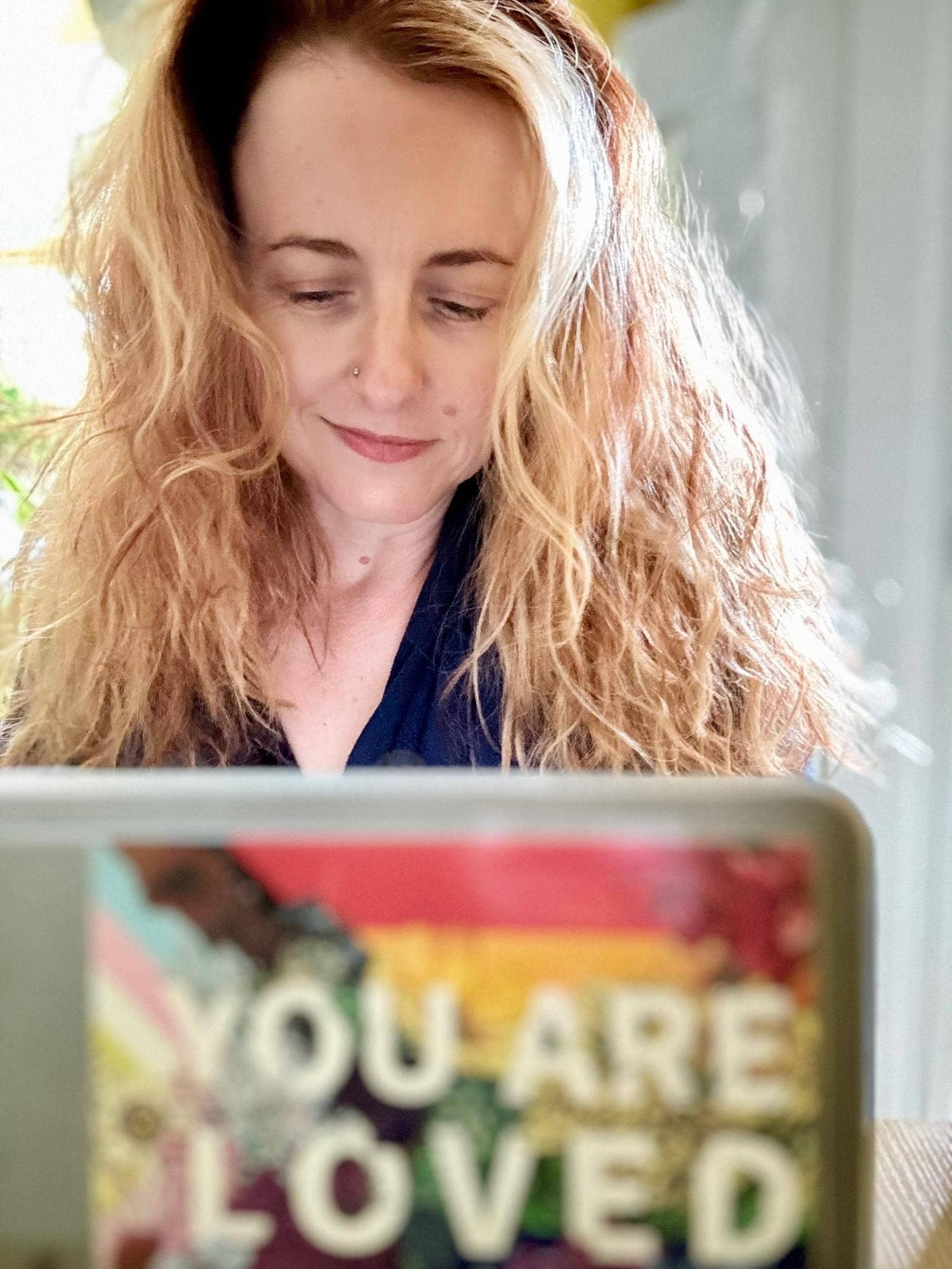 You Are Loved Sticker | LGBTQ Pride Gifts | Pride Flag Decal