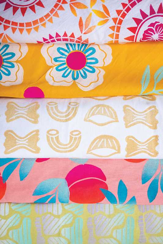 Art of Fabric Block Printing by Andria Green