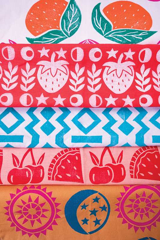 Art of Fabric Block Printing by Andria Green