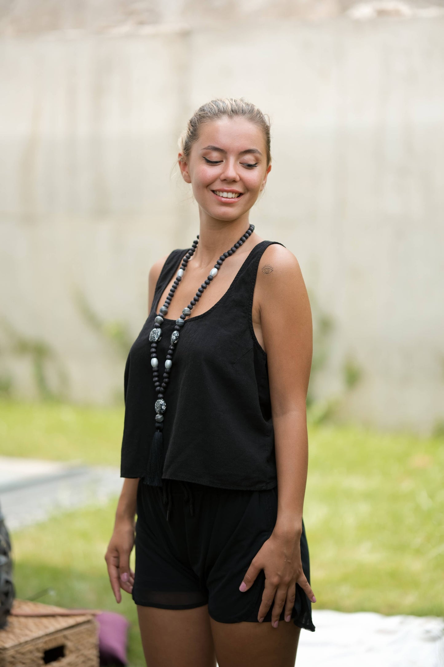 Crossed Back Tank Top