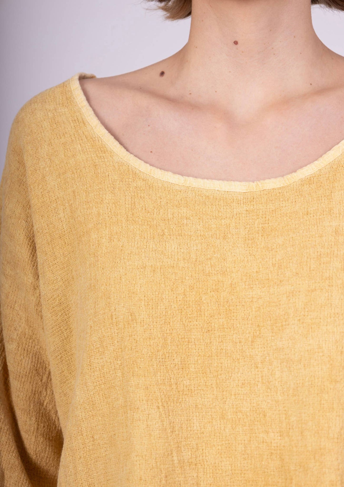 1973 INGRID WOMEN'S COTTON LINEN CROP TOP
