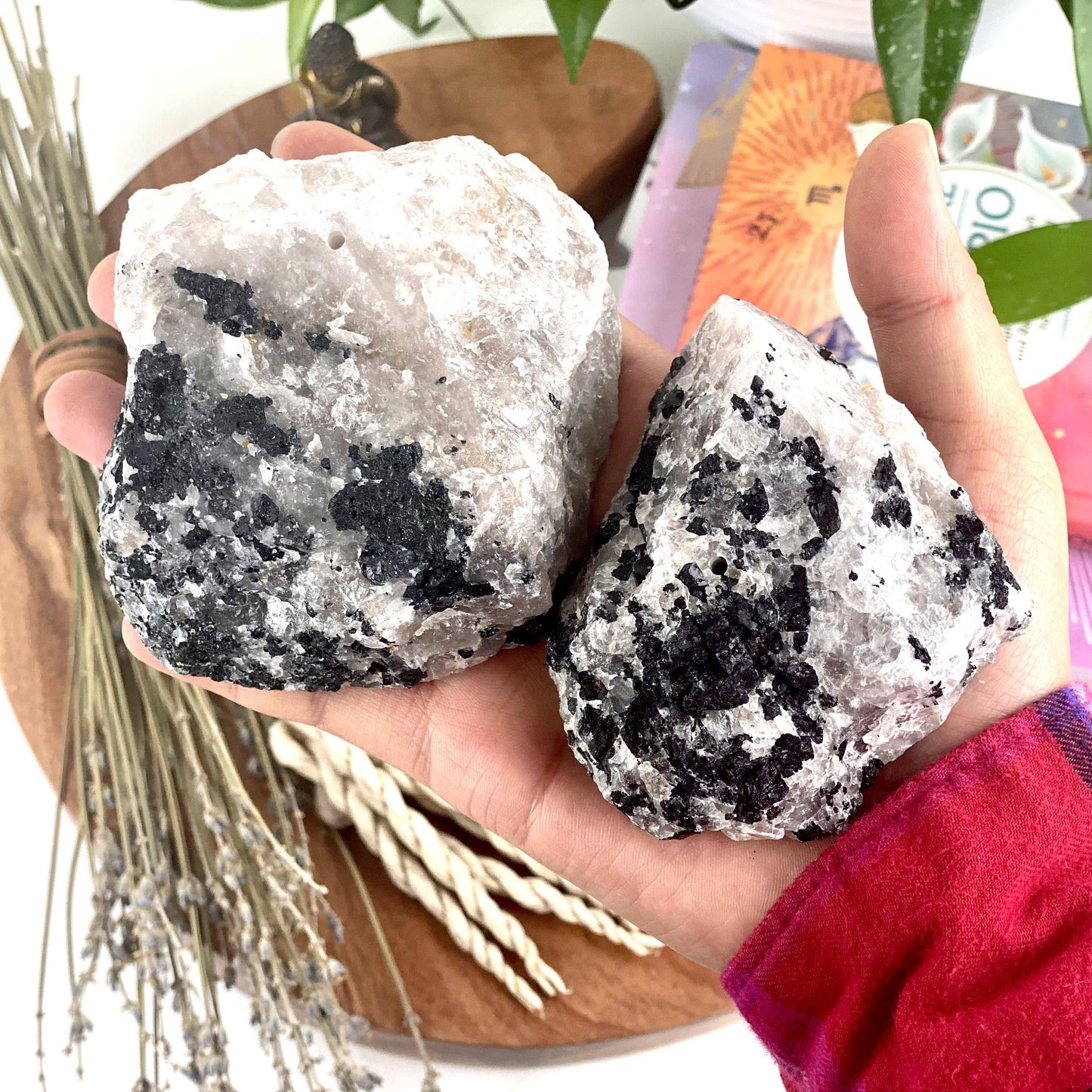 Rough Stone Crystal Incense Holder