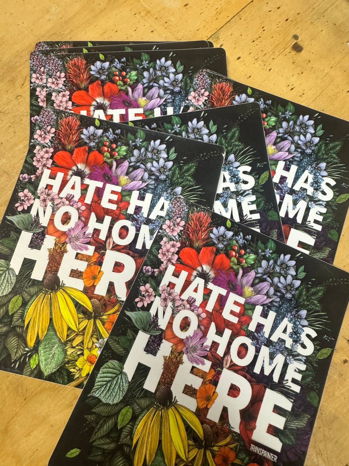 Hate Has No Home Here Bumper Sticker | No Hate Decal