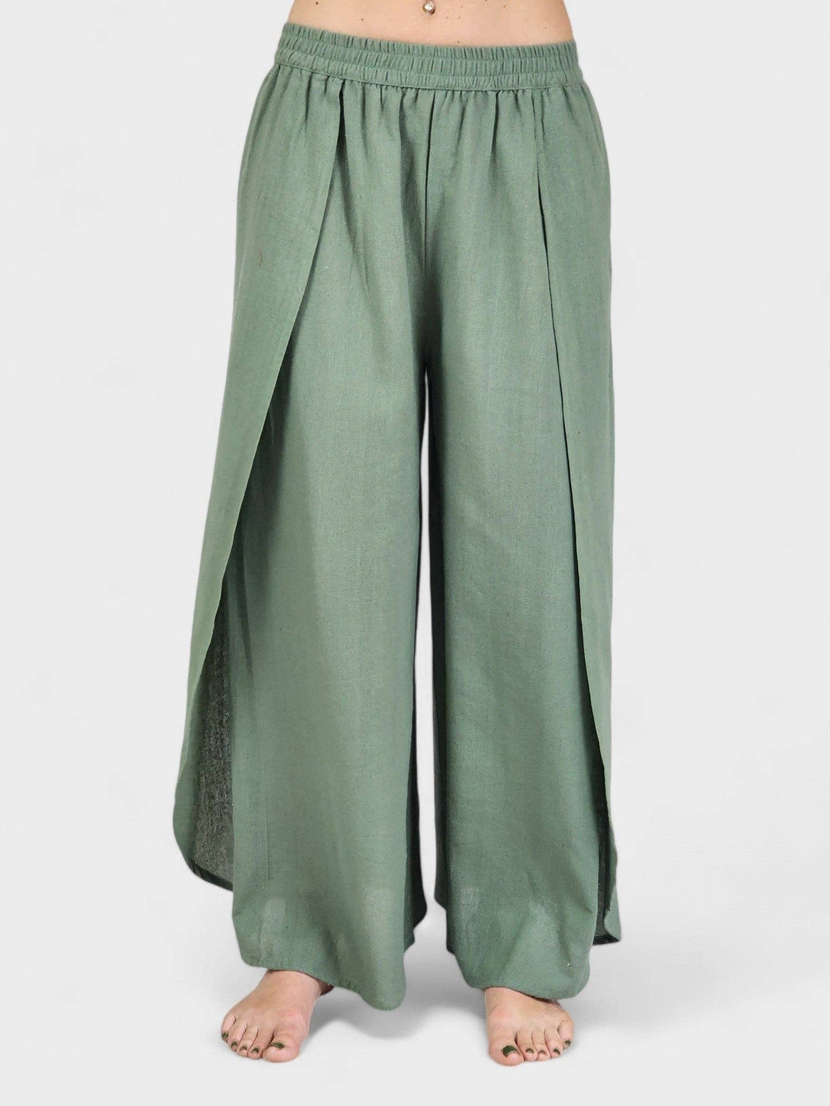 Jute Fly Away Trousers (Sage)