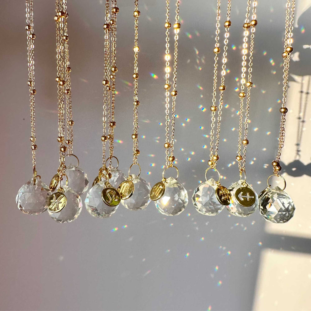 Zodiac Car Suncatcher – Rear View Mirror Decor