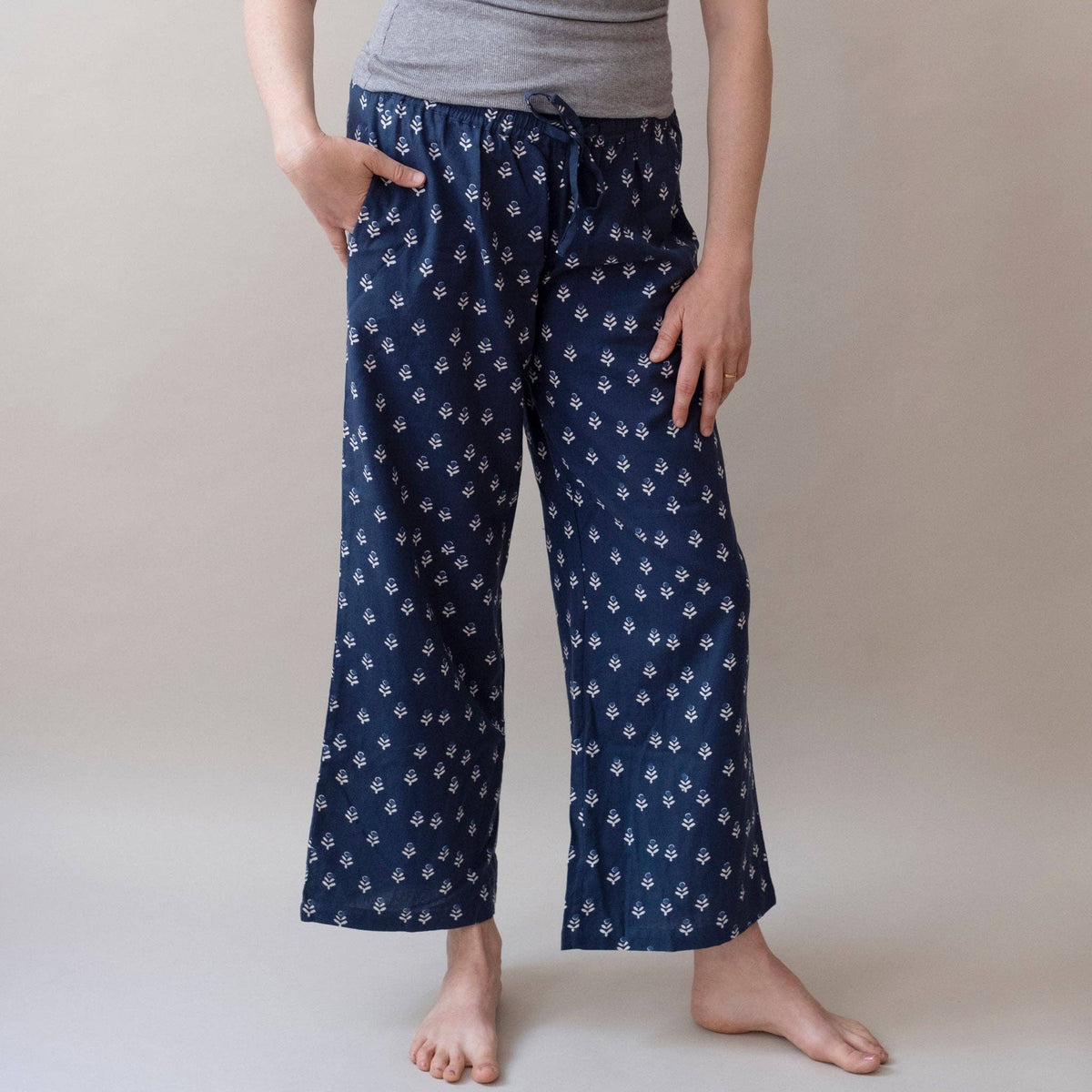Odessa Pants- Tulip Blue Navy