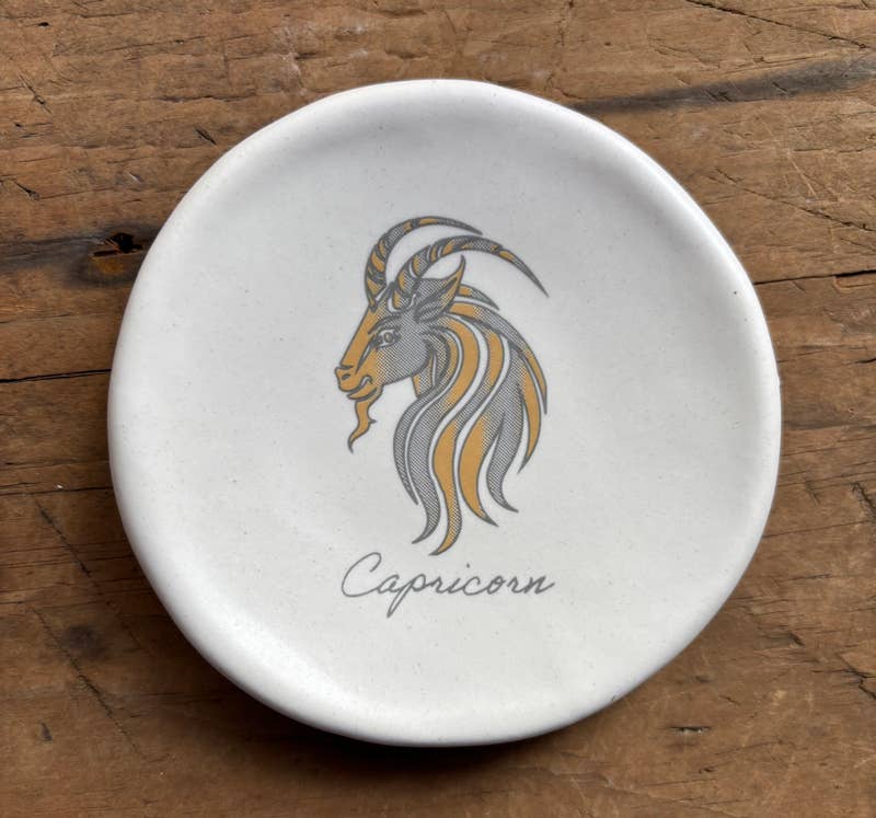 Round Dish: Zodiac & Astrological signs