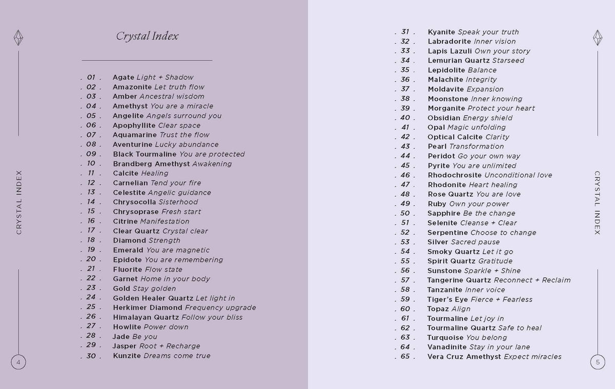 Crystals: The Oracle Deck