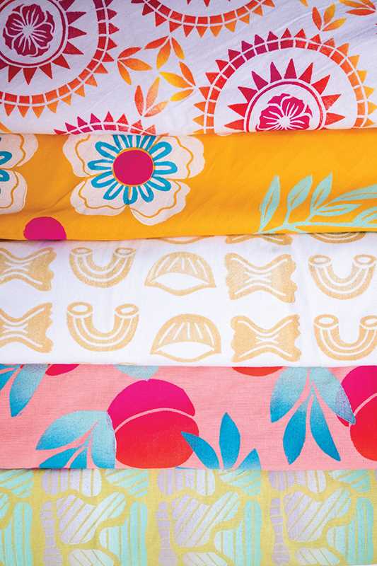 Art of Fabric Block Printing by Andria Green