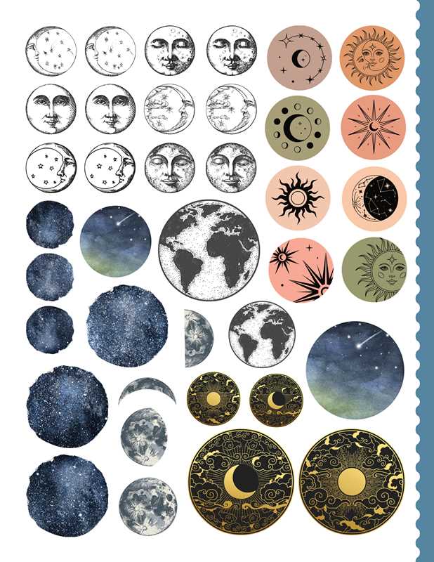 Junk Journal Cutouts: Vintage Designs by The Juliet Journal