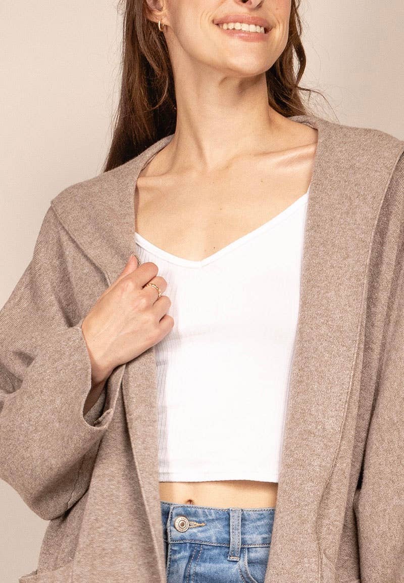 Cozy Hooded Jacket | Multiple Color Options