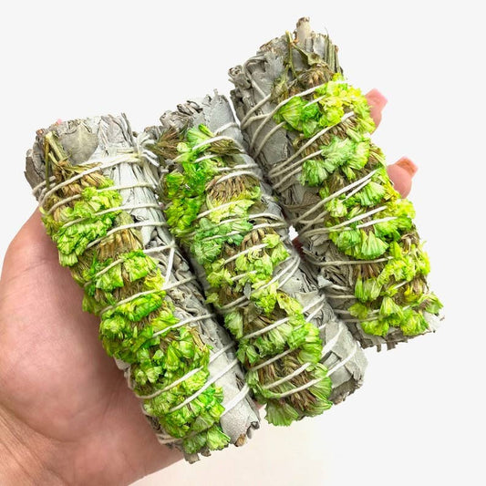 Luck Sage Green Smudge Sticks | Good Luck, Money, Abundance