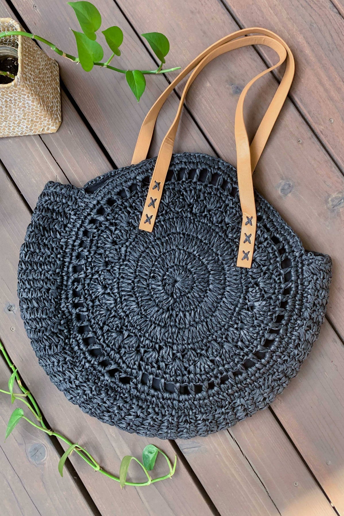 Straw Tote Bag – Summer Beach Everyday Bestseller