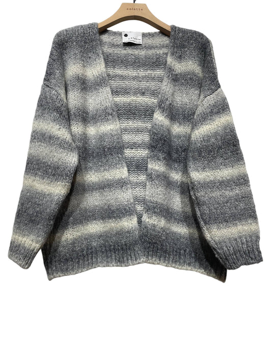 Striped Gray Sweater