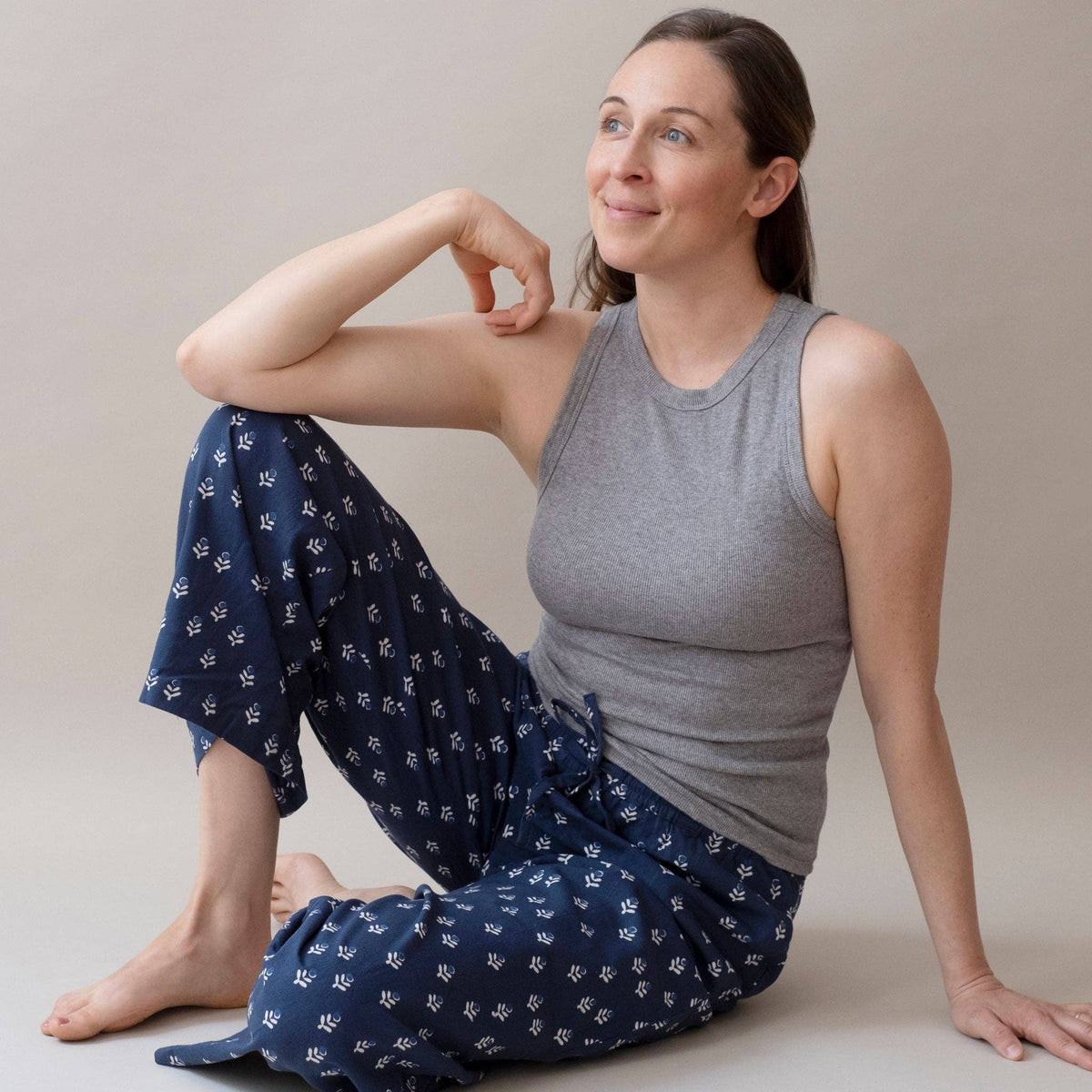 Odessa Pants- Tulip Blue Navy