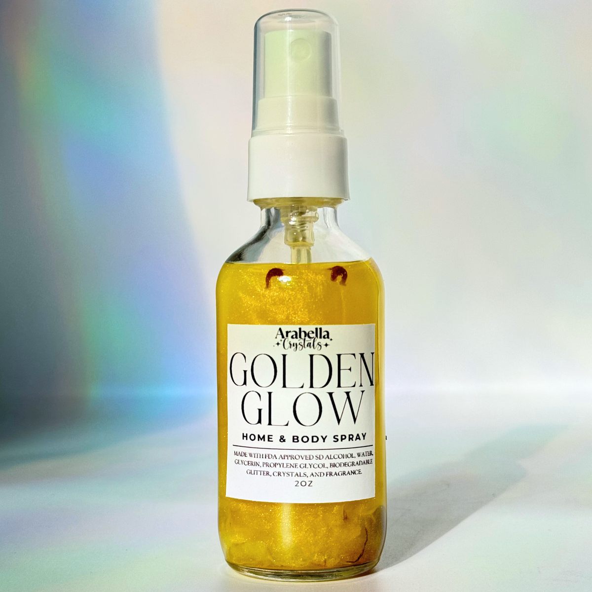 Golden Glow Shimmer Home and Body Spray