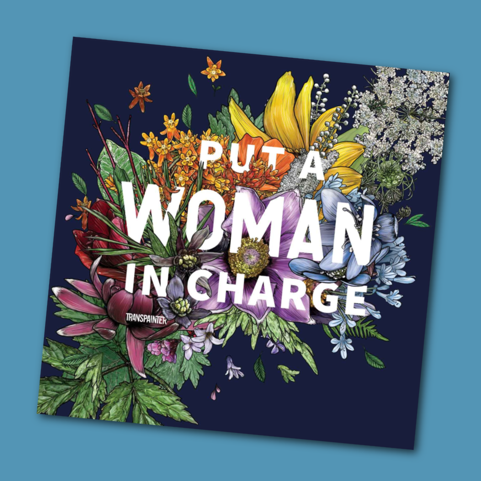 Put a Woman in Charge Bumper Stickers | Feminist Sticker