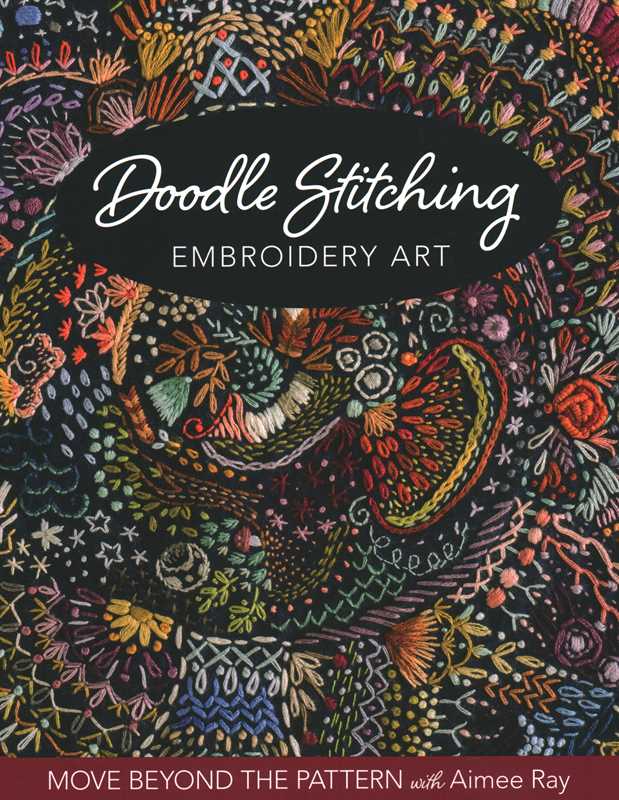 Doodle Stitching Embroidery Art by Aimee Ray