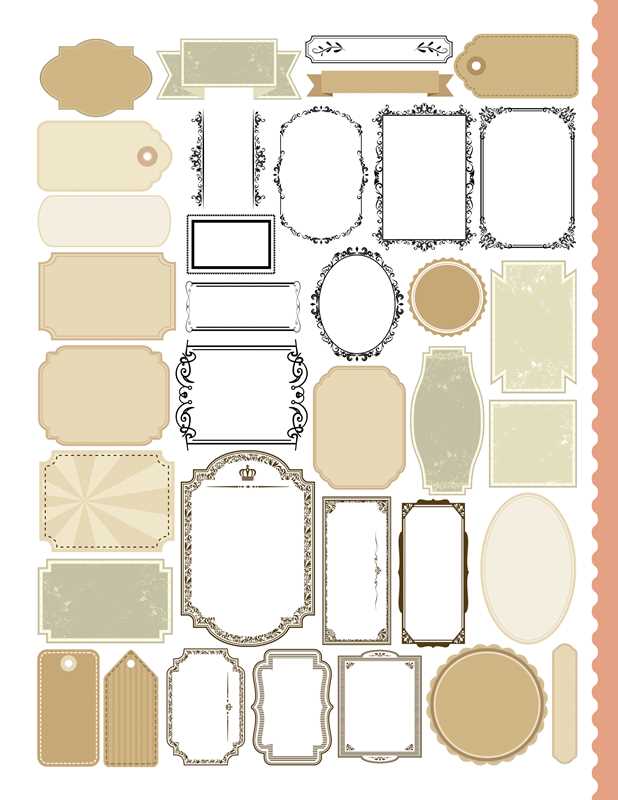 Junk Journal Cutouts: Vintage Designs by The Juliet Journal