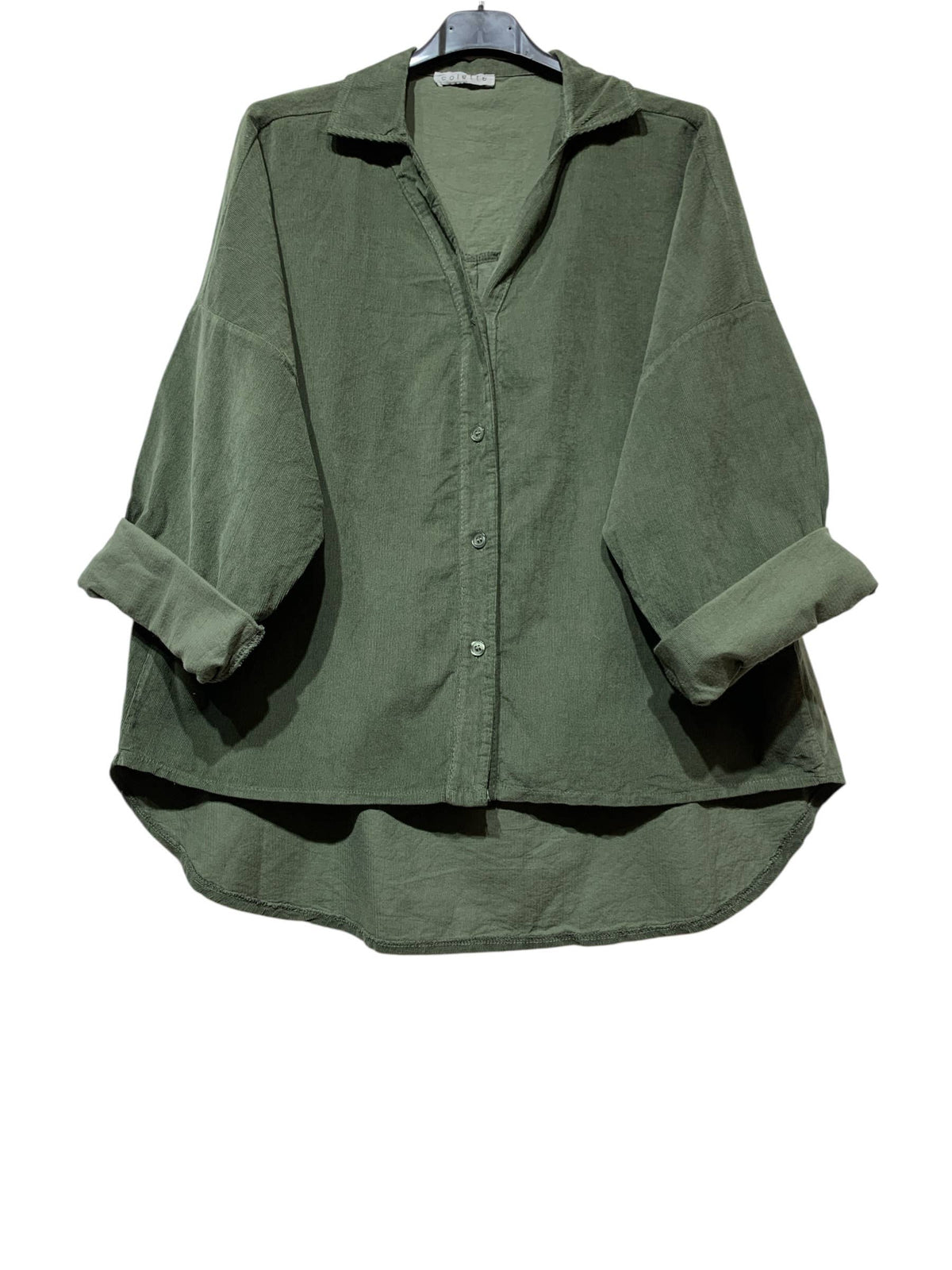 100% Cotton Fine-Wale Corduroy Shirt | Multiple Color Options