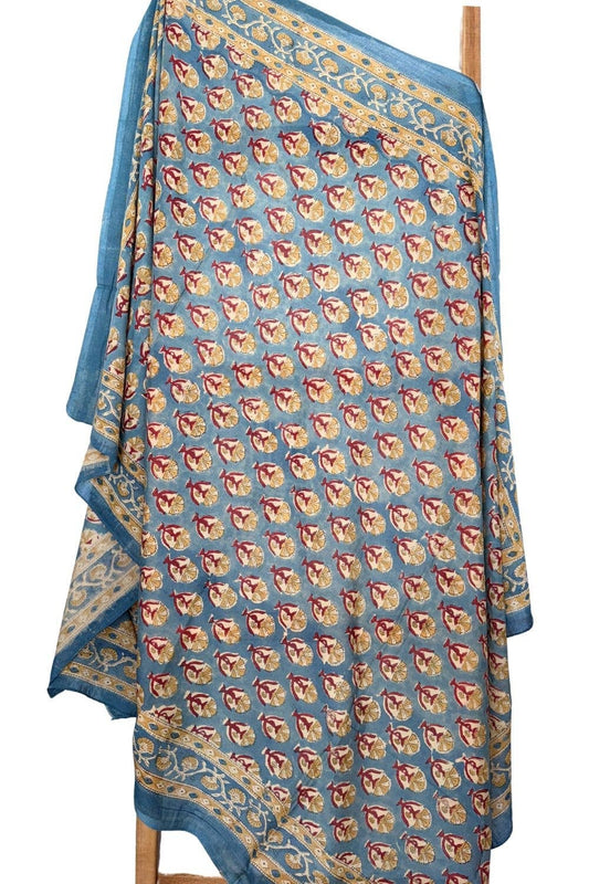 Block Printed Cotton Sarong
