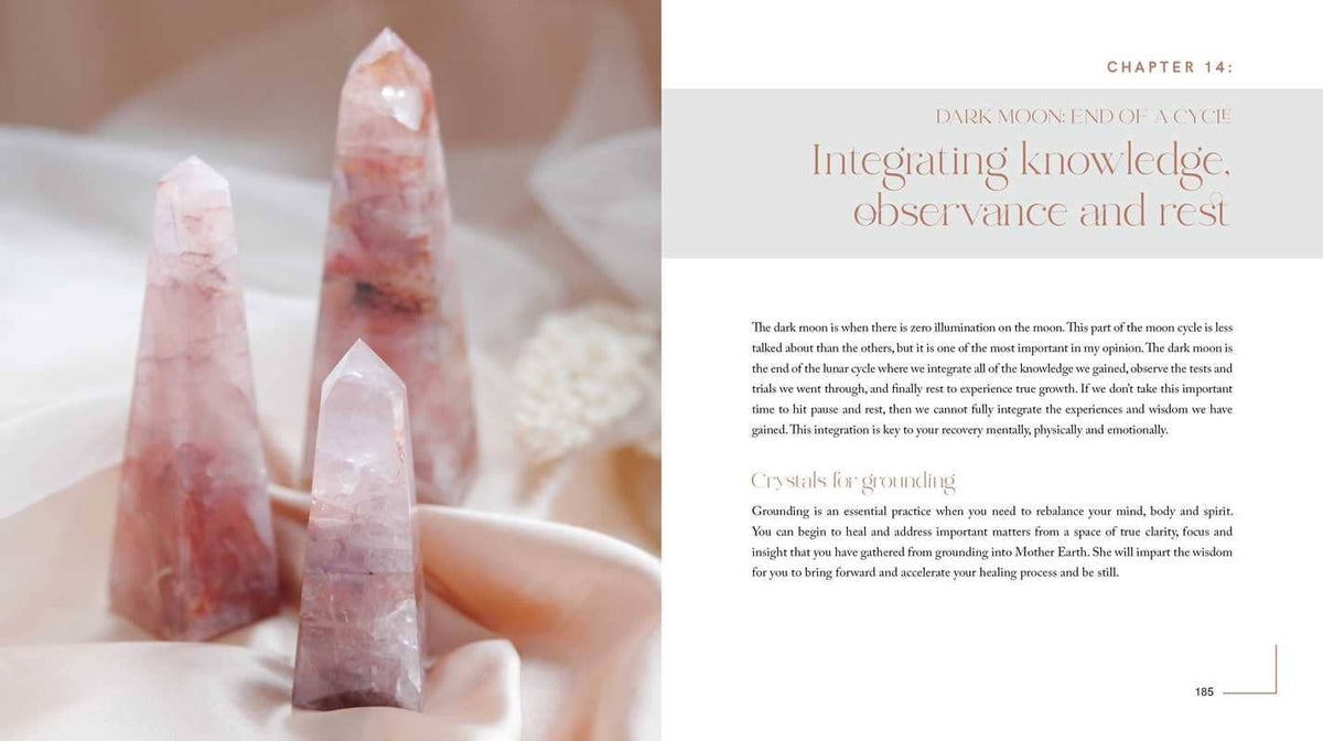 Crystal Rituals by the Moon by Leah Shoman