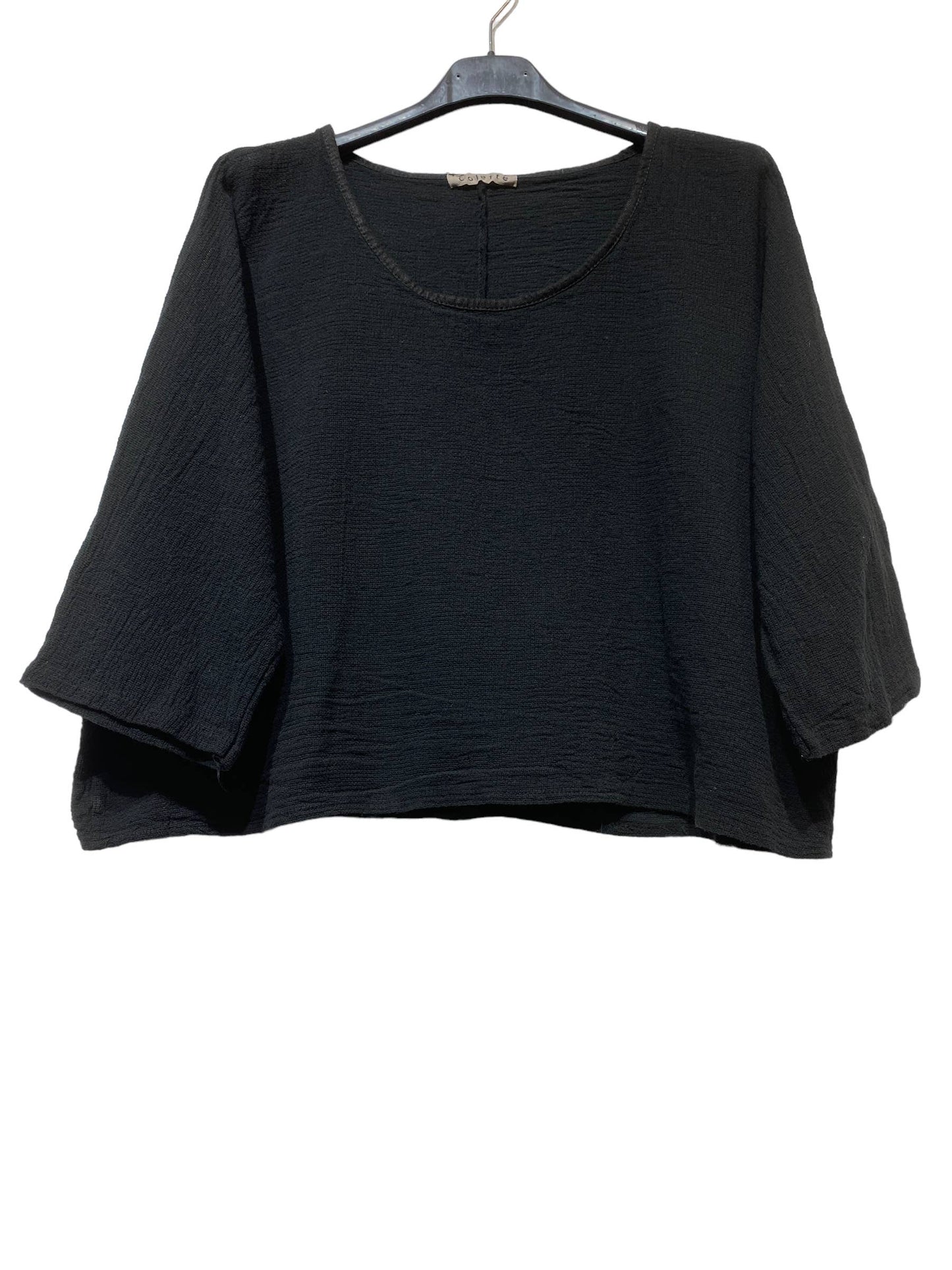 1973 INGRID WOMEN'S COTTON LINEN CROP TOP