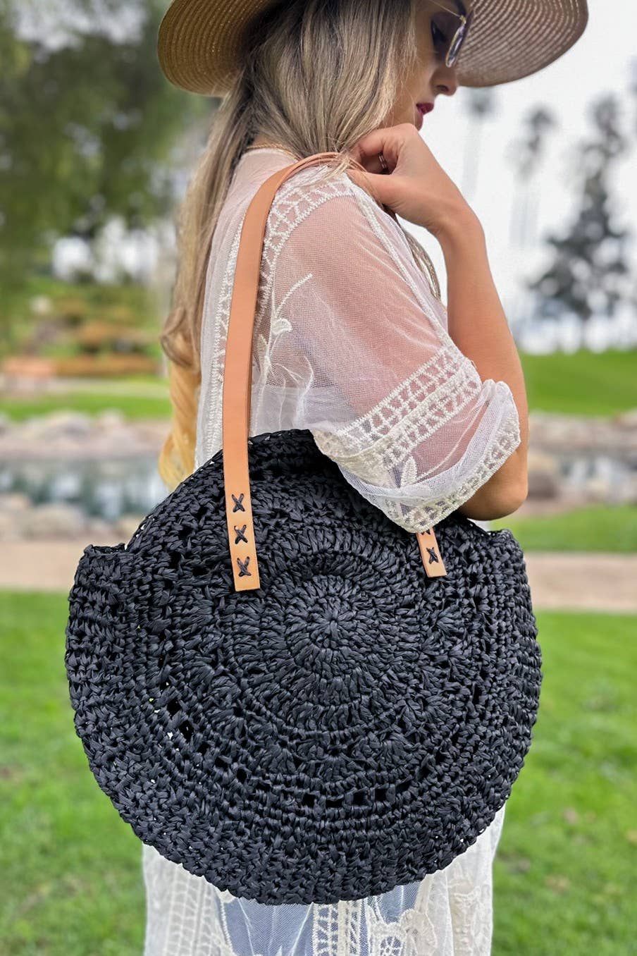 Straw Tote Bag – Summer Beach Everyday Bestseller