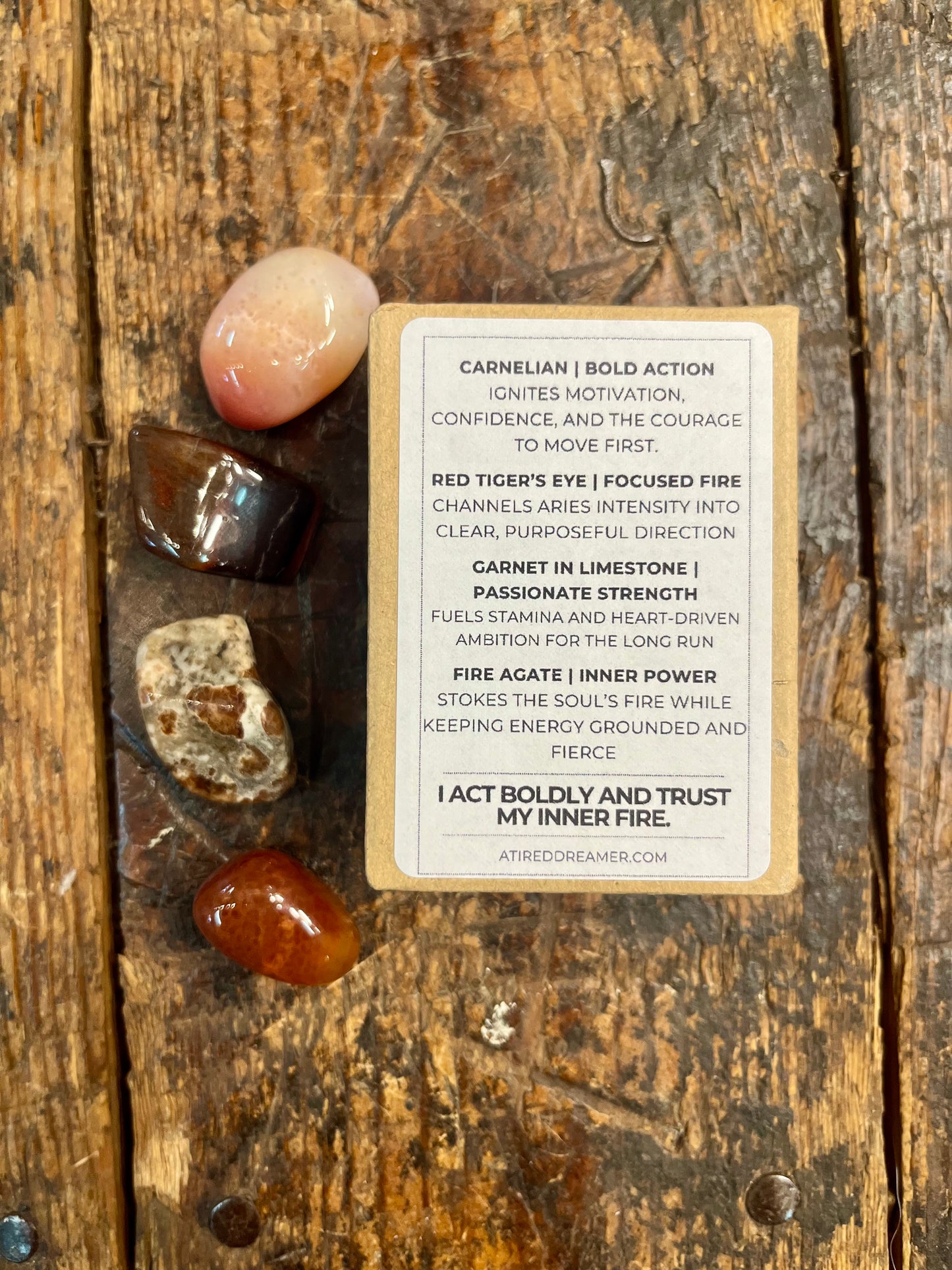 ♈ Aries Dream Ritual Crystal Box