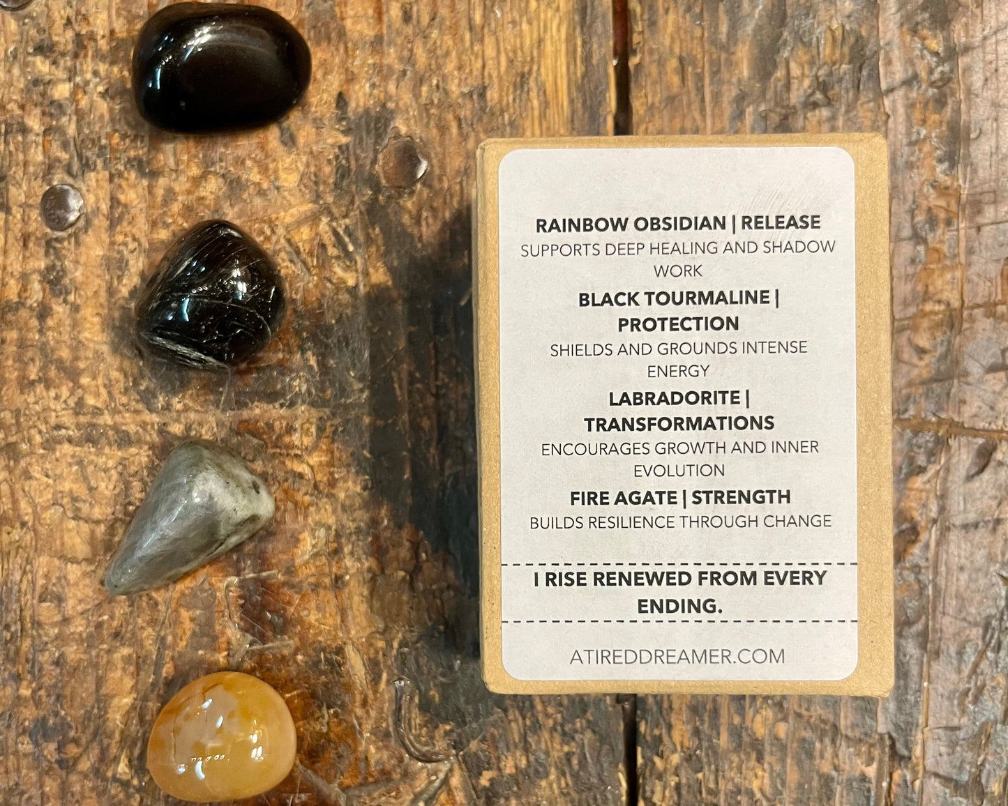 ♏ Scorpio Dream Ritual Crystal Box