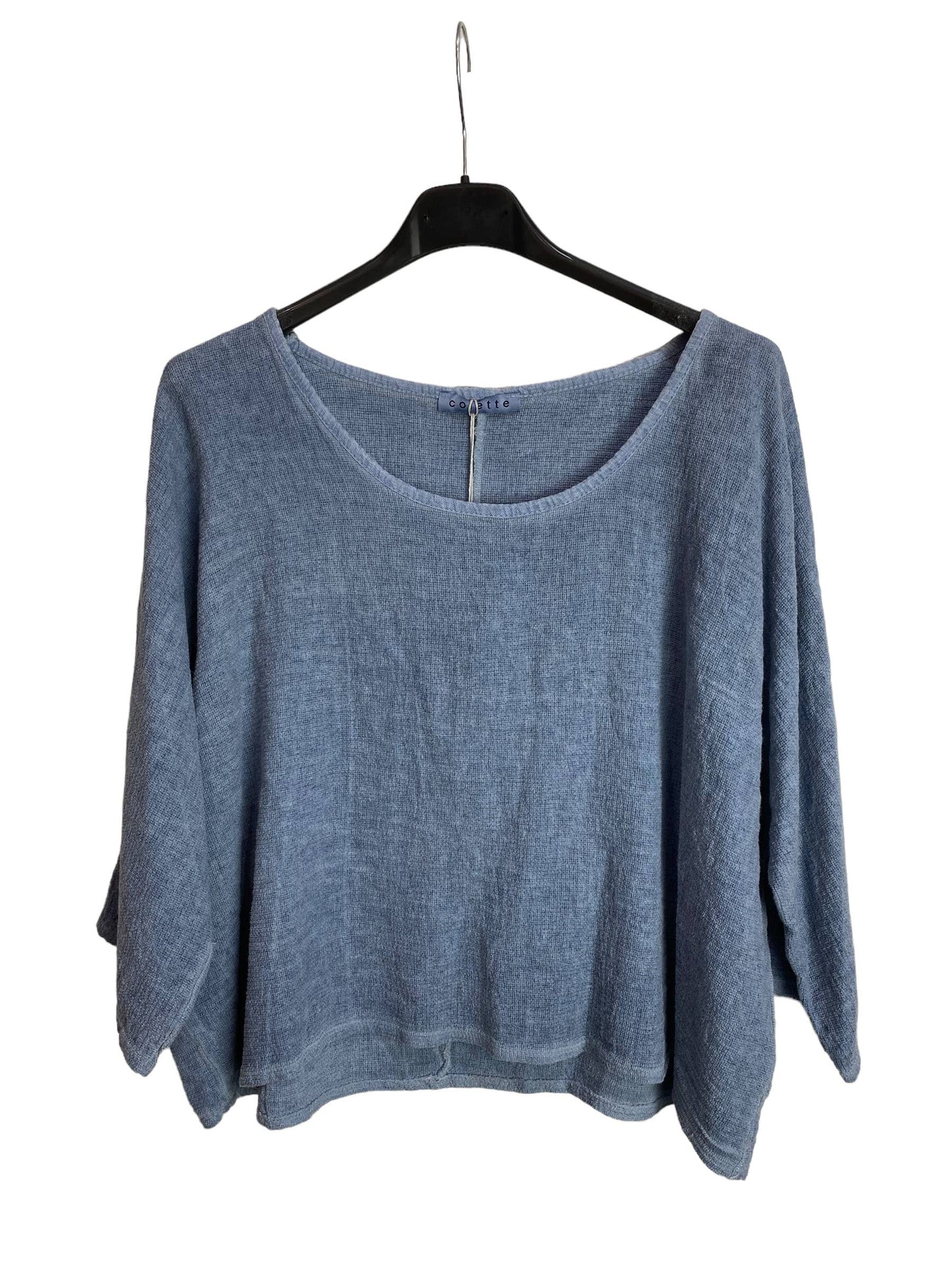 1973 INGRID WOMEN'S COTTON LINEN CROP TOP