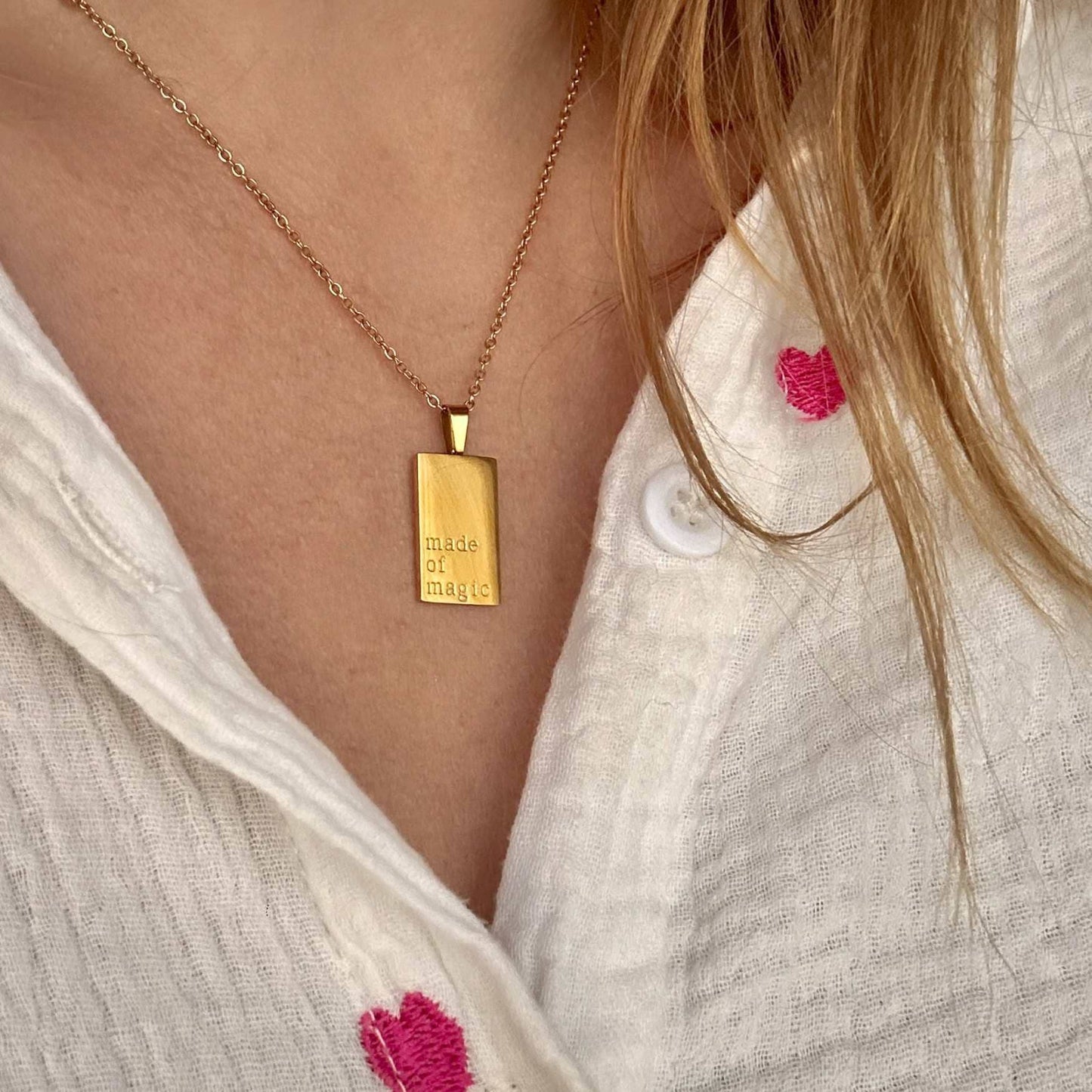 'Made of Magic' Affirmation Necklace – Spiritual Jewelry