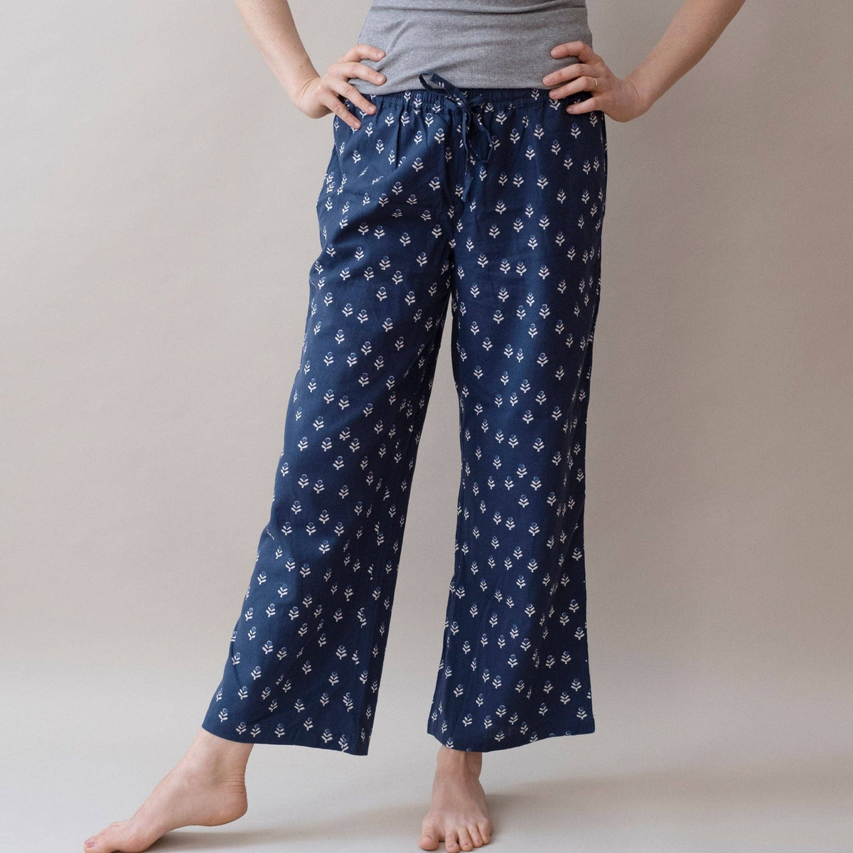 Odessa Pants- Tulip Blue Navy