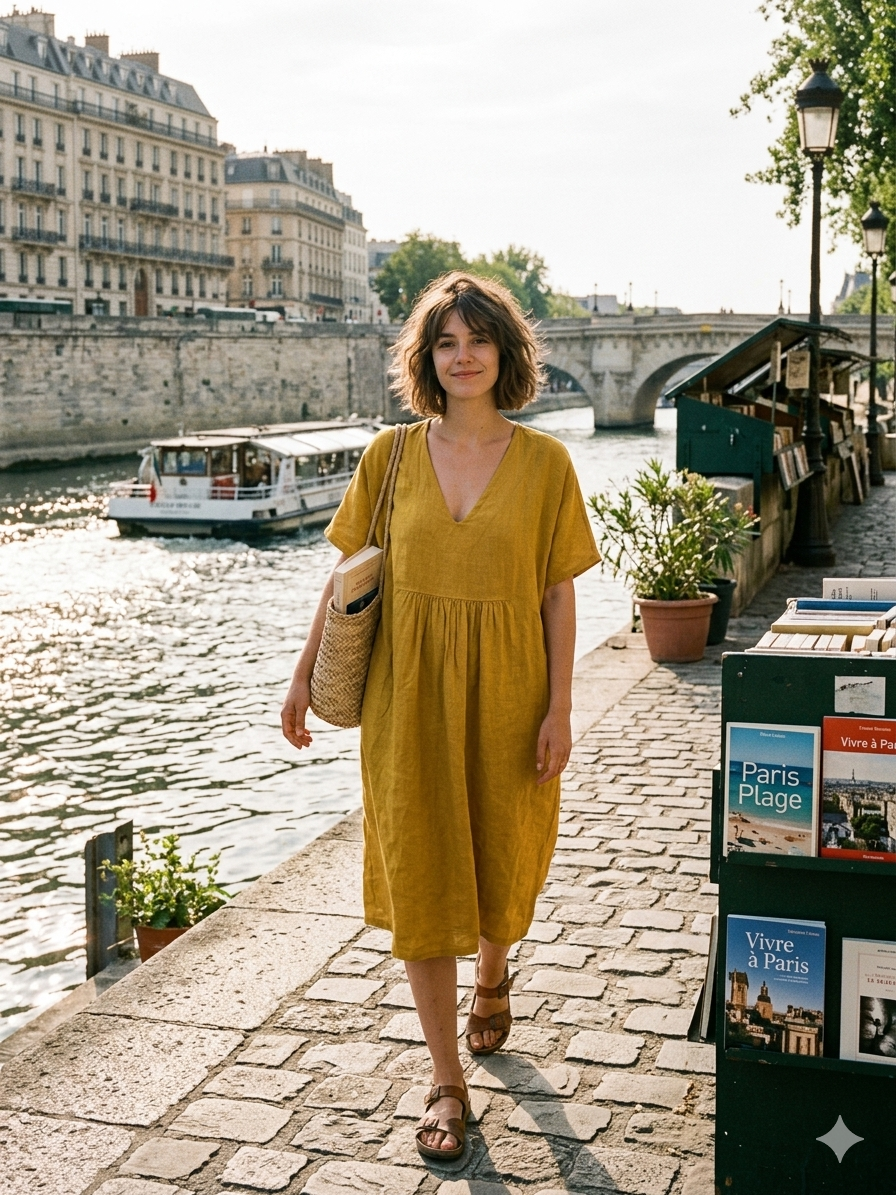 Linen Dress