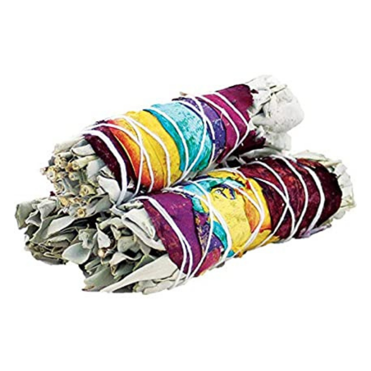 Chakra Rose Smudge Sticks | Rainbow Rose Smudging Natural