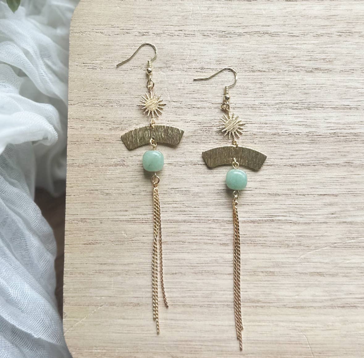 Green Aventurine Fringe
