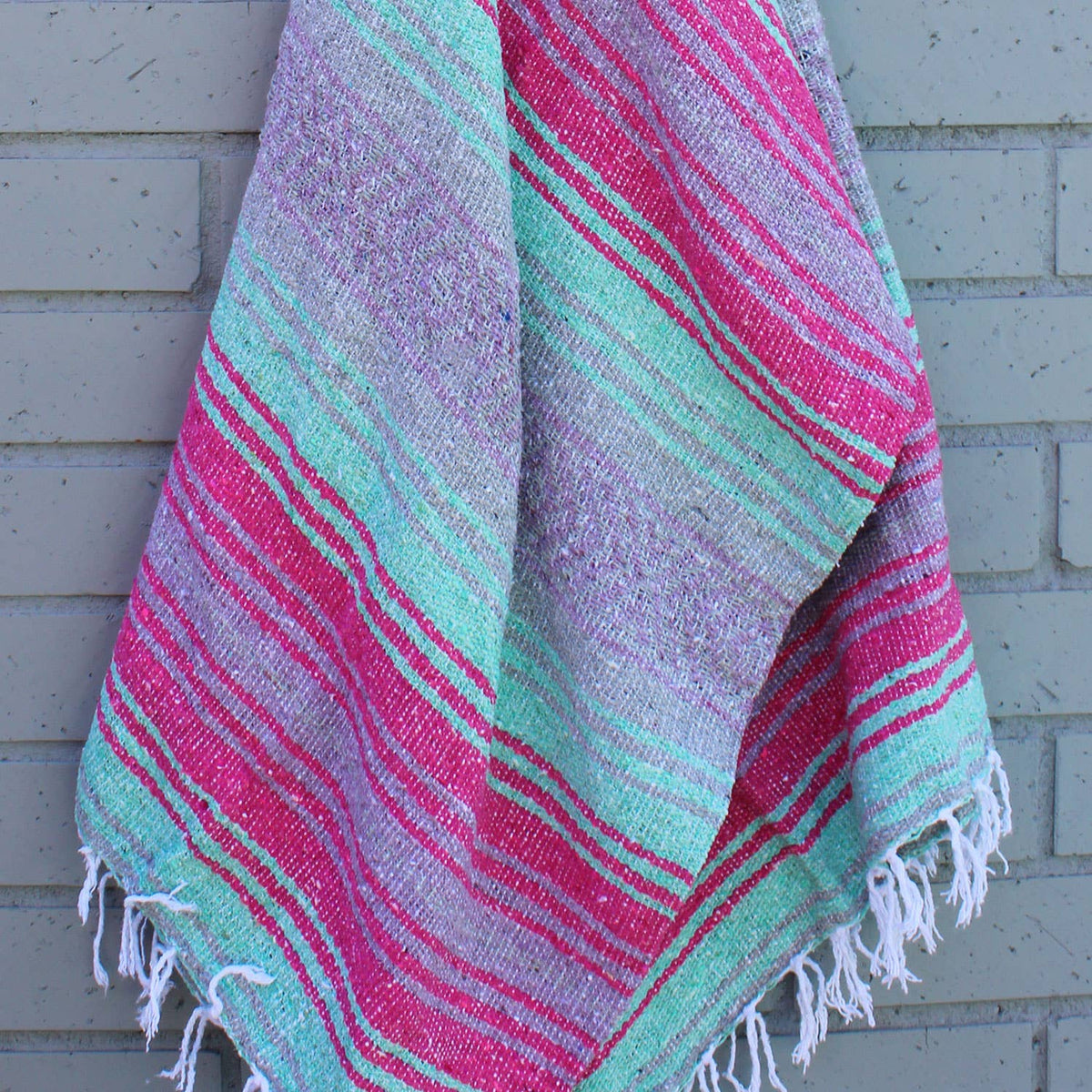 Mexican Throw Yoga Blanket
