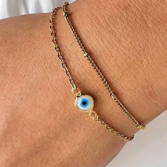 Layered Nazar Bracelet
