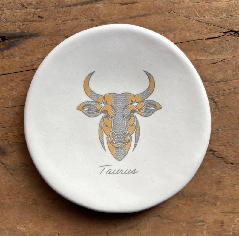 Round Dish: Zodiac & Astrological signs