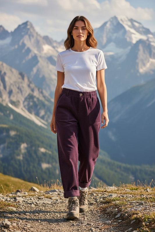 100% Corduroy Trousers | Multiple Color Options